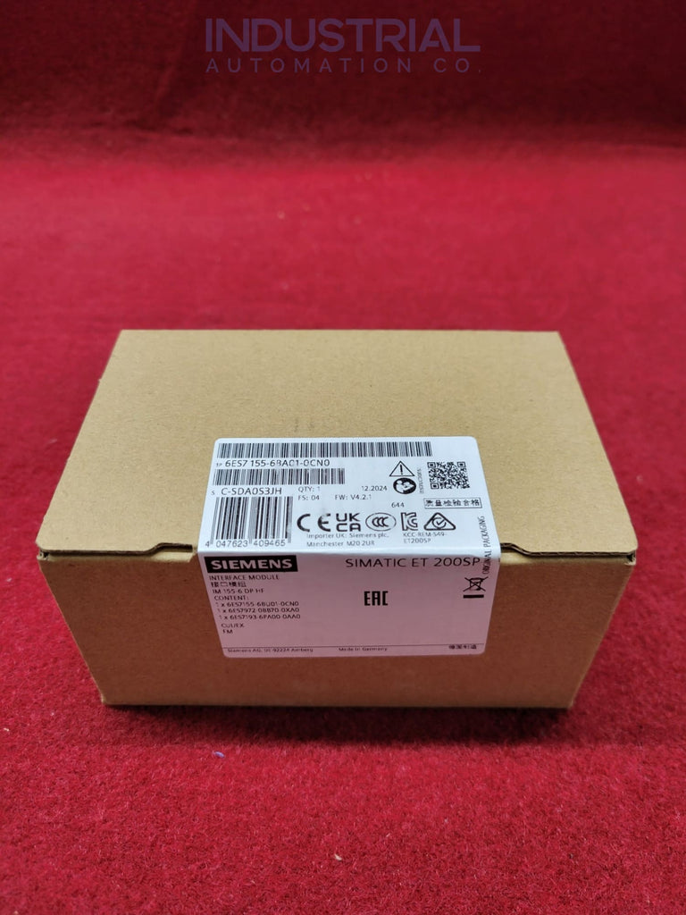 Siemens 6ES7155-6BA01-0CN0 New Business & Industrial