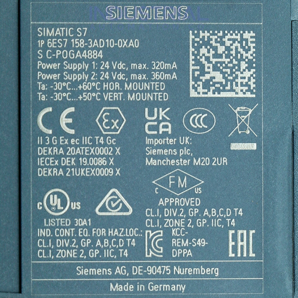 Siemens 6ES7158-3AD10-0XA0 New