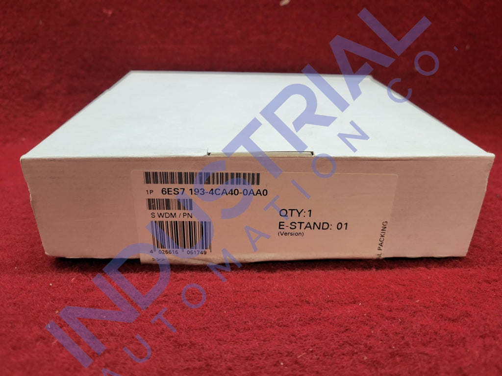 Siemens 6ES7193-4CA40-0AA0 New Open Box Business & Industrial