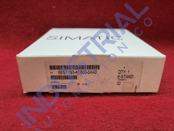 Siemens 6ES7193-4CB00-0AA0 New Open Box Business & Industrial