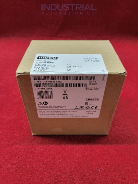 Siemens 6ES7211-1BE40-0XB0 New Business & Industrial