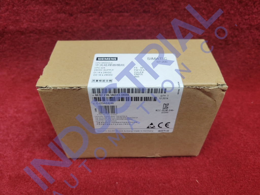 Siemens 6Es7214-1Ad23-0Xb0