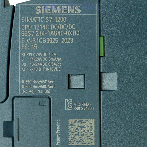 Siemens 6ES7214-1AG40-0XB0 New