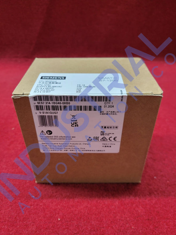 Siemens 6ES7214-1BG40-0XB0 New Business & Industrial