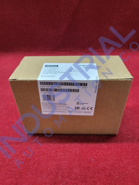 Siemens 6ES7214-2AD23-0XB0 New Business & Industrial