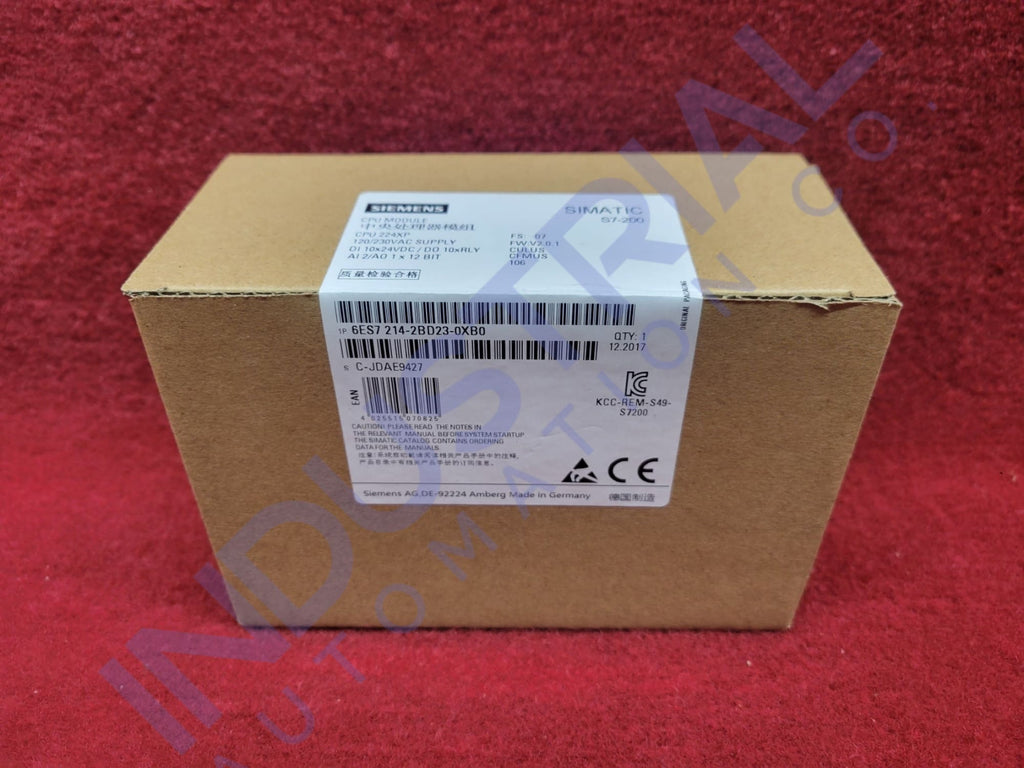 Siemens 6Es7214-2Bd23-0Xb0