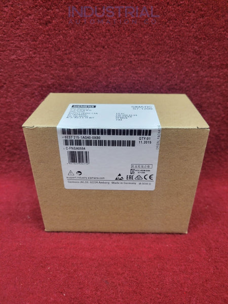 Siemens 6Es7215-1Ag40-0Xb0