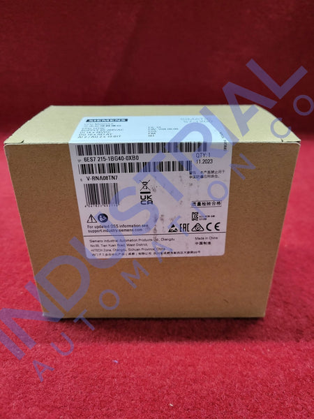 Siemens 6ES7215-1BG40-0XB0 New Business & Industrial
