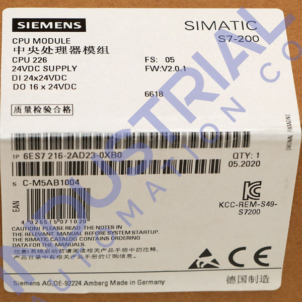 Siemens 6ES7216-2AD23-0XB0