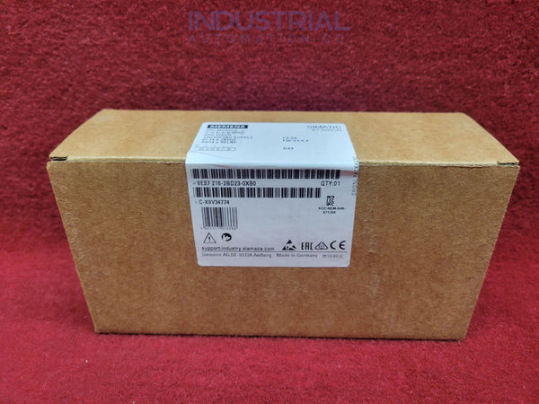 Siemens 6Es7216-2Bd23-0Xb0 Factory Sealed