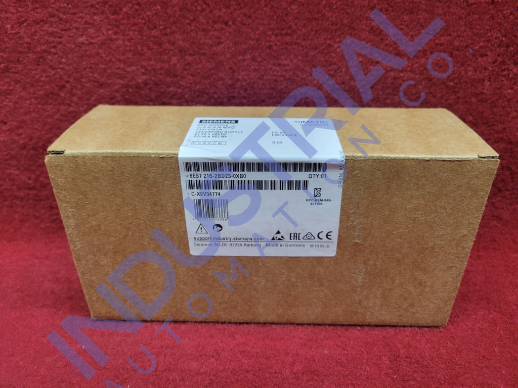 Siemens 6Es7216-2Bd23-0Xb0 Factory Sealed