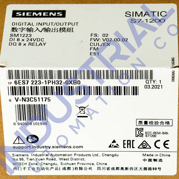 Siemens 6ES7223-1PH32-0XB0 New Business & Industrial