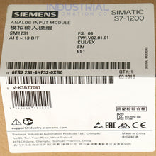Load image into Gallery viewer, Siemens 6ES7231-4HF32-0XB0 New