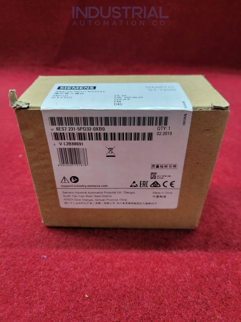 Siemens 6ES7231-5PD32-0XB0 New Business & Industrial