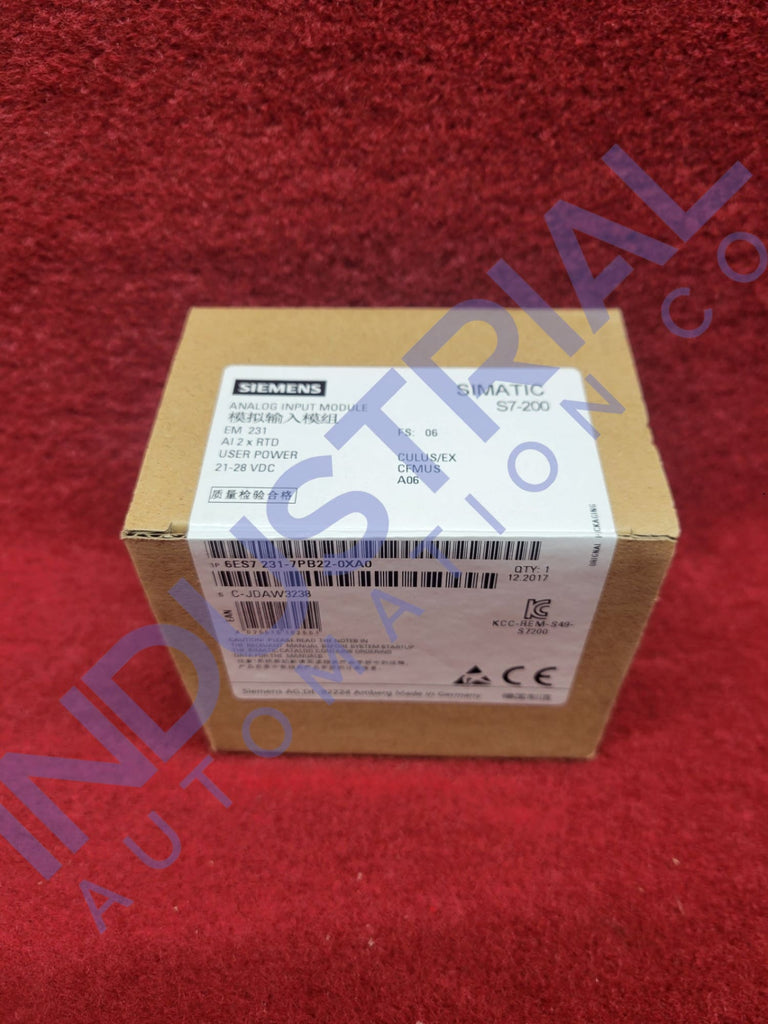 Allen-Bradley 6Es7231-7Pb22-0Xa0