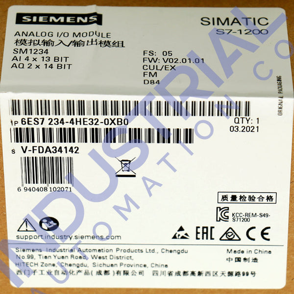 Siemens 6ES7234-4HE32-0XB0 New