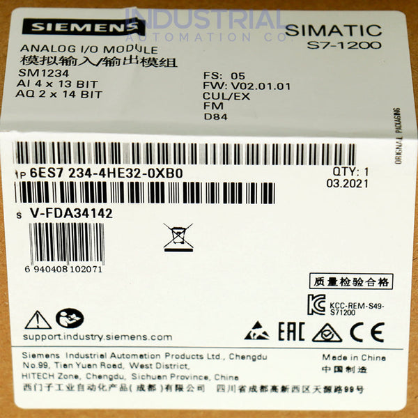 Siemens 6ES7234-4HE32-0XB0 New