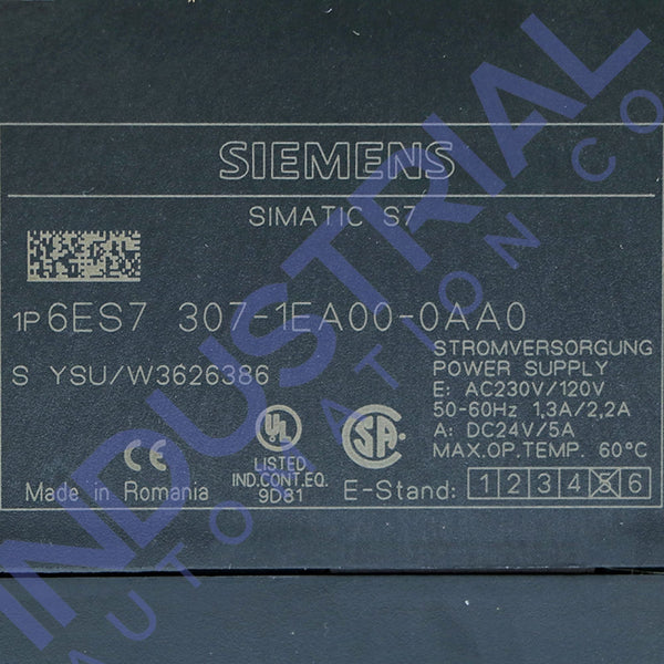 Siemens 6ES7307-1EA00-0AA0 - IAC Certified Refurbished - Business & Industrial