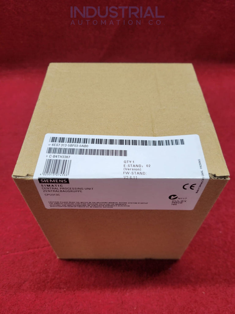 Siemens 6ES7313-5BF03-0AB0 New Business & Industrial