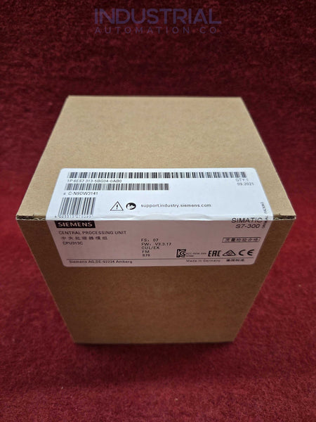 Siemens 6ES7313-5BG04-0AB0 New Business & Industrial