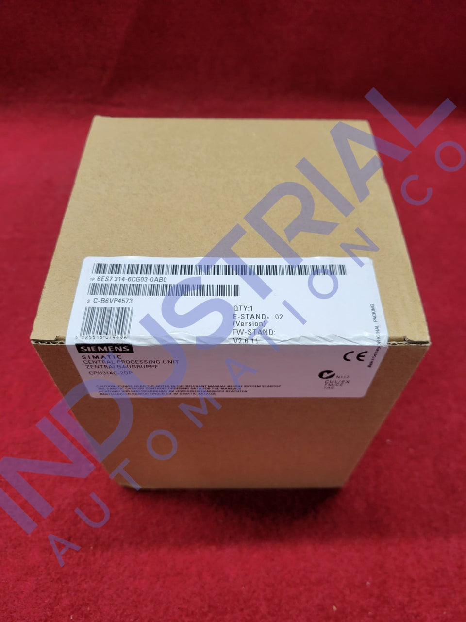 Siemens 6ES7314-6CG03-0AB0 New