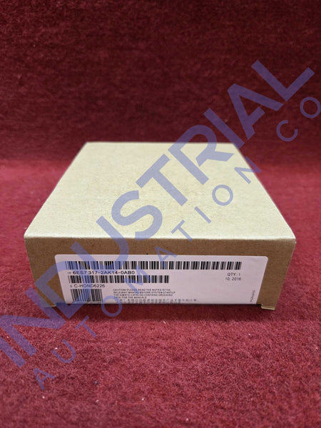 Siemens 6ES7317-2AK14-0AB0 New Business & Industrial