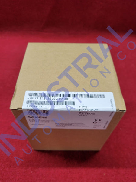 Siemens 6ES7318-3EL00-0AB0 New Business & Industrial