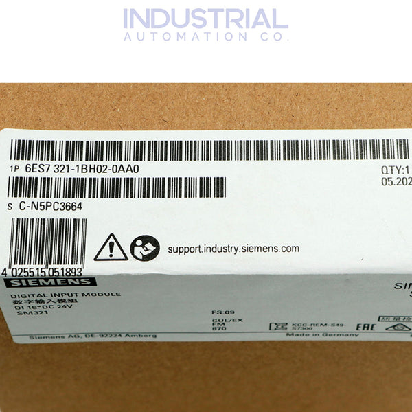 Siemens 6ES7321-1BH02-0AA0