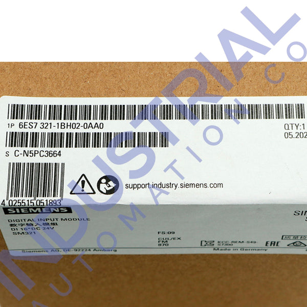 Siemens 6ES7321-1BH02-0AA0