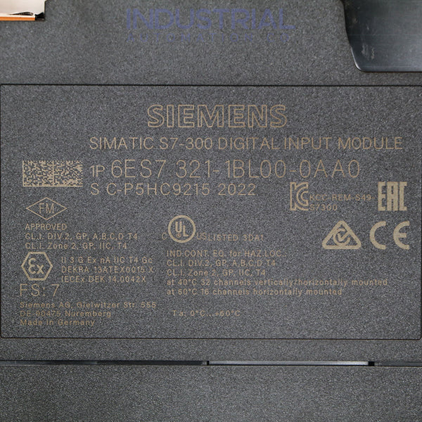 Siemens 6ES7321-1BL00-0AA0 New