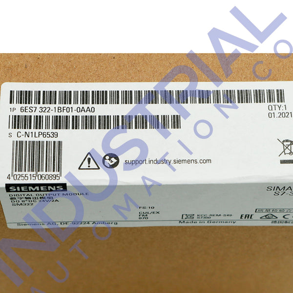 Siemens 6ES7322-1BF01-0AA0 New Business & Industrial
