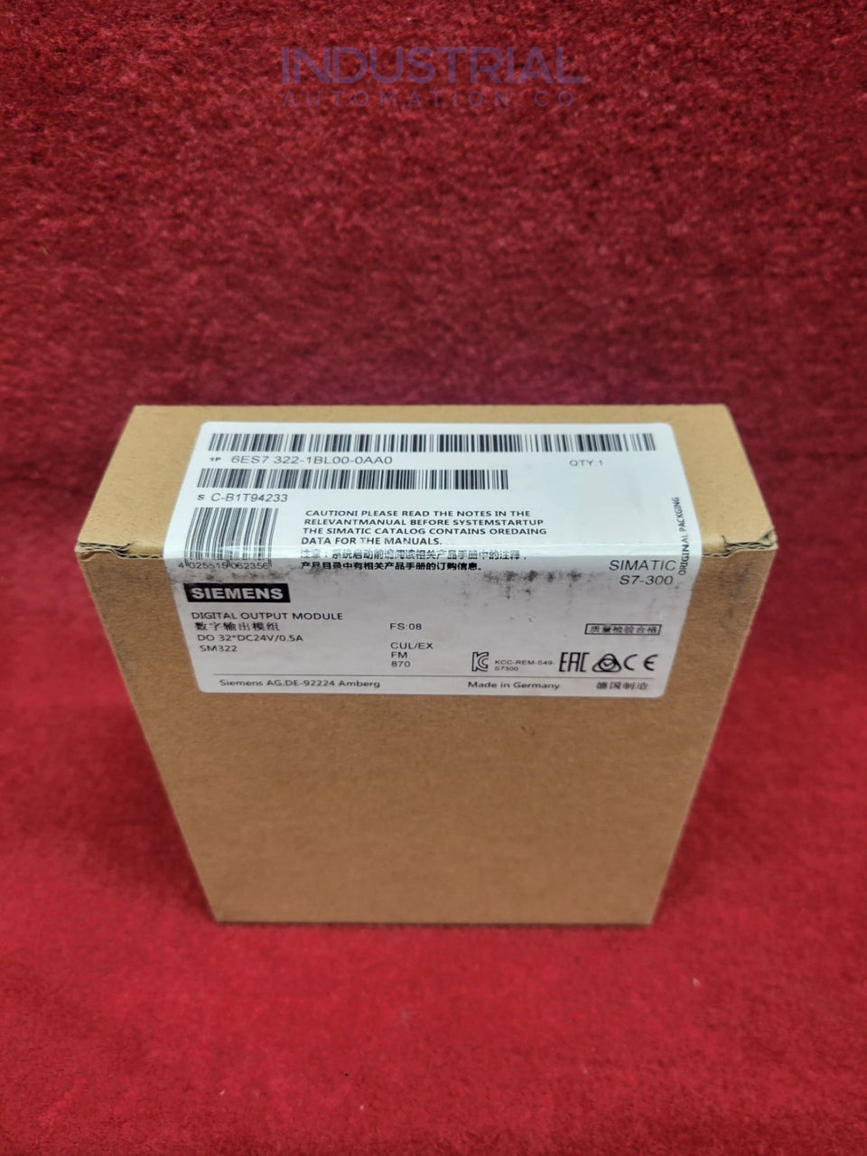 Siemens 6Es7322-1Bl00-0Aa0