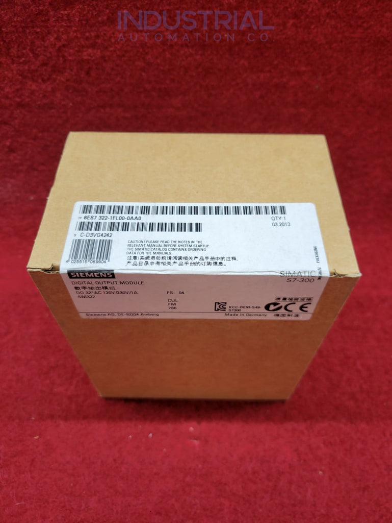 Siemens 6ES7322-1FL00-0AA0 New
