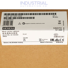 Load image into Gallery viewer, Siemens 6ES7322-1HH01-0AA0 New Business &amp; Industrial