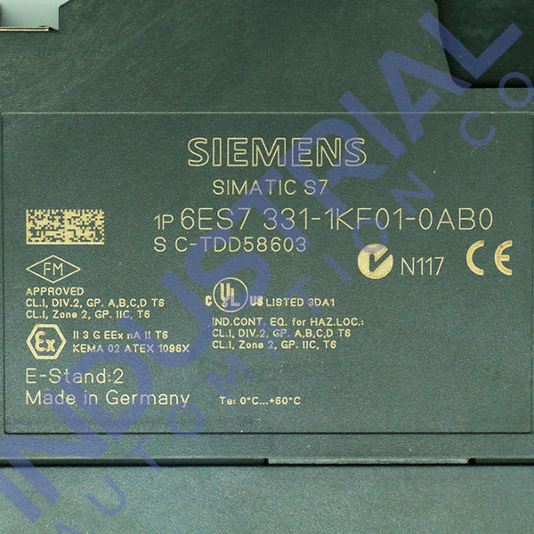 Siemens 6ES7331-1KF01-0AB0 New