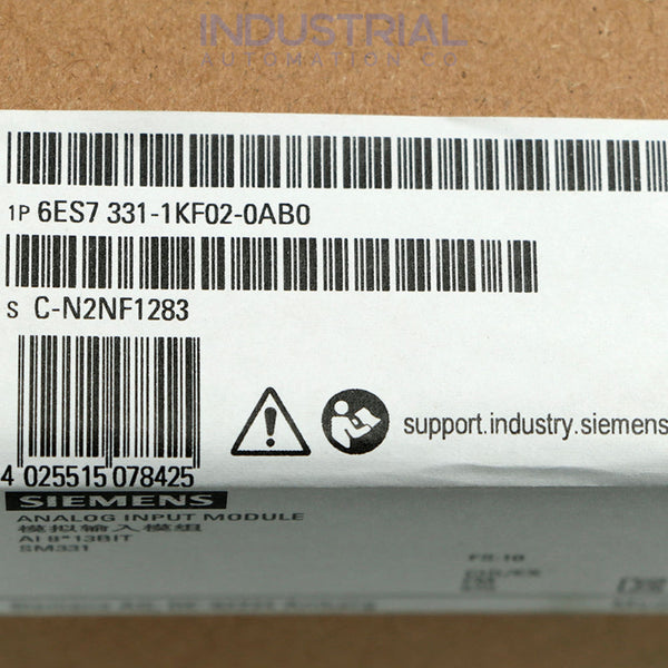 Siemens 6ES7331-1KF02-0AB0 New Business & Industrial