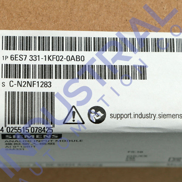 Siemens 6ES7331-1KF02-0AB0 New Business & Industrial