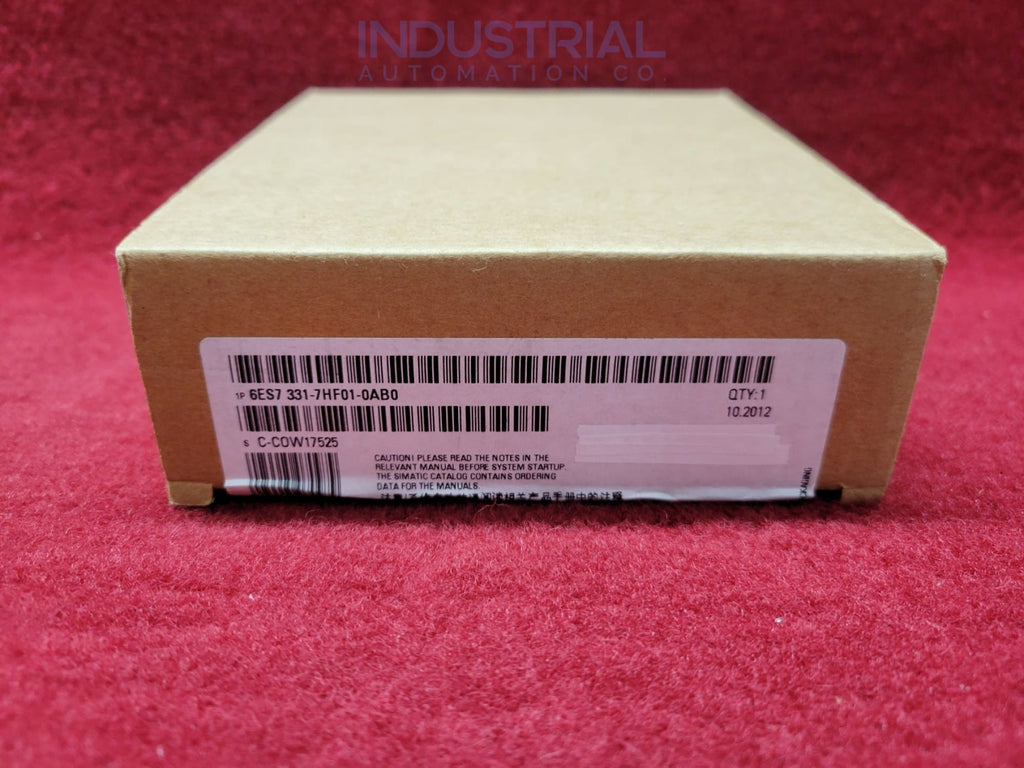 Siemens 6ES7331-7HF01-0AB0 New Business & Industrial