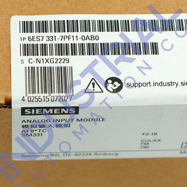 Siemens 6ES7331-7PF11-0AB0 New