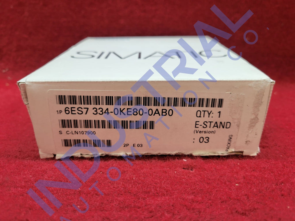 Siemens 6ES7334-0KE80-0AB0 New Open Box