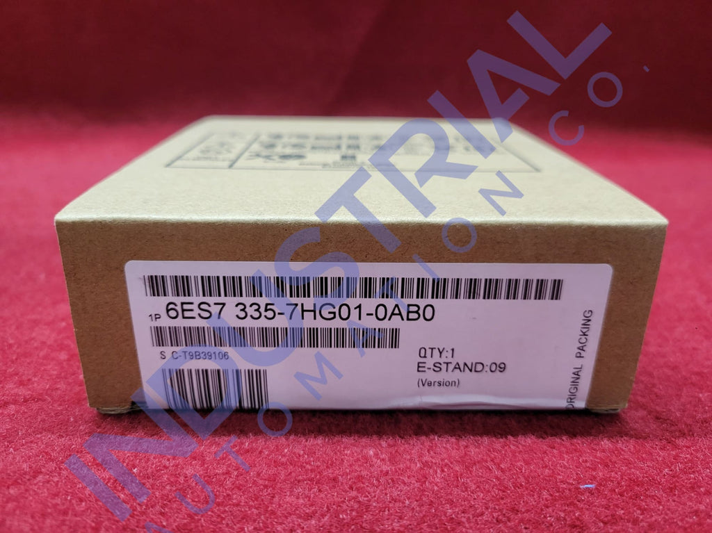 Siemens 6ES7335-7HG01-0AB0 New Business & Industrial