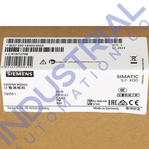 Siemens 6ES7350-1AH03-0AE0 New Business & Industrial