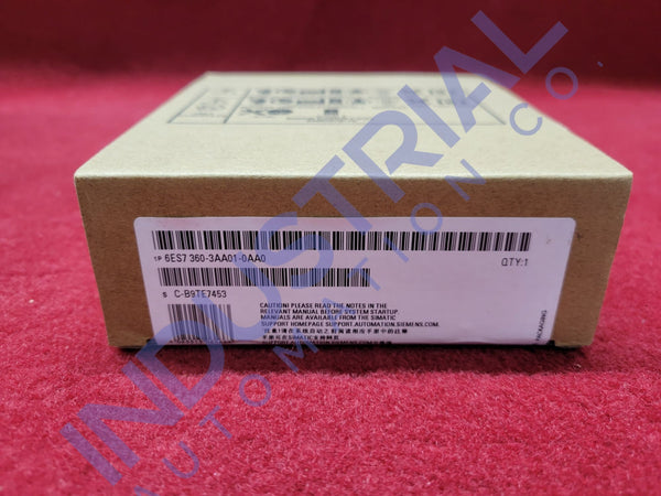 Siemens 6ES7360-3AA01-0AA0 New Business & Industrial