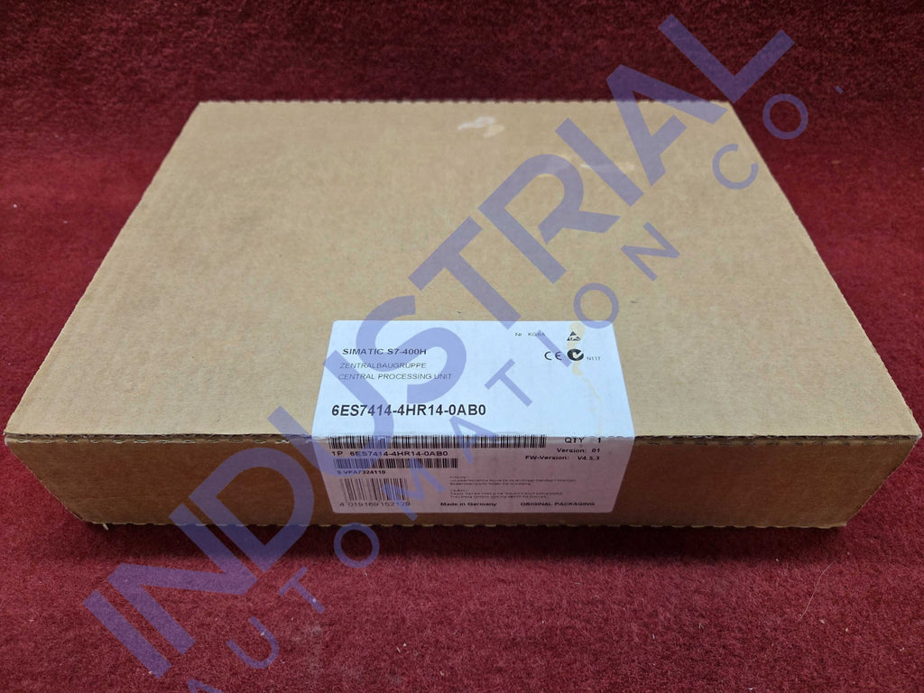 Siemens 6ES7414-4HR14-0AB0 - New - Business & Industrial
