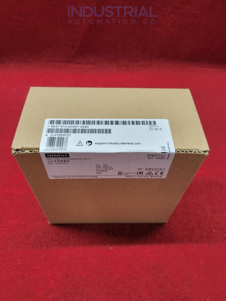 Siemens 6ES7515-2AM01-0AB0 New Business & Industrial