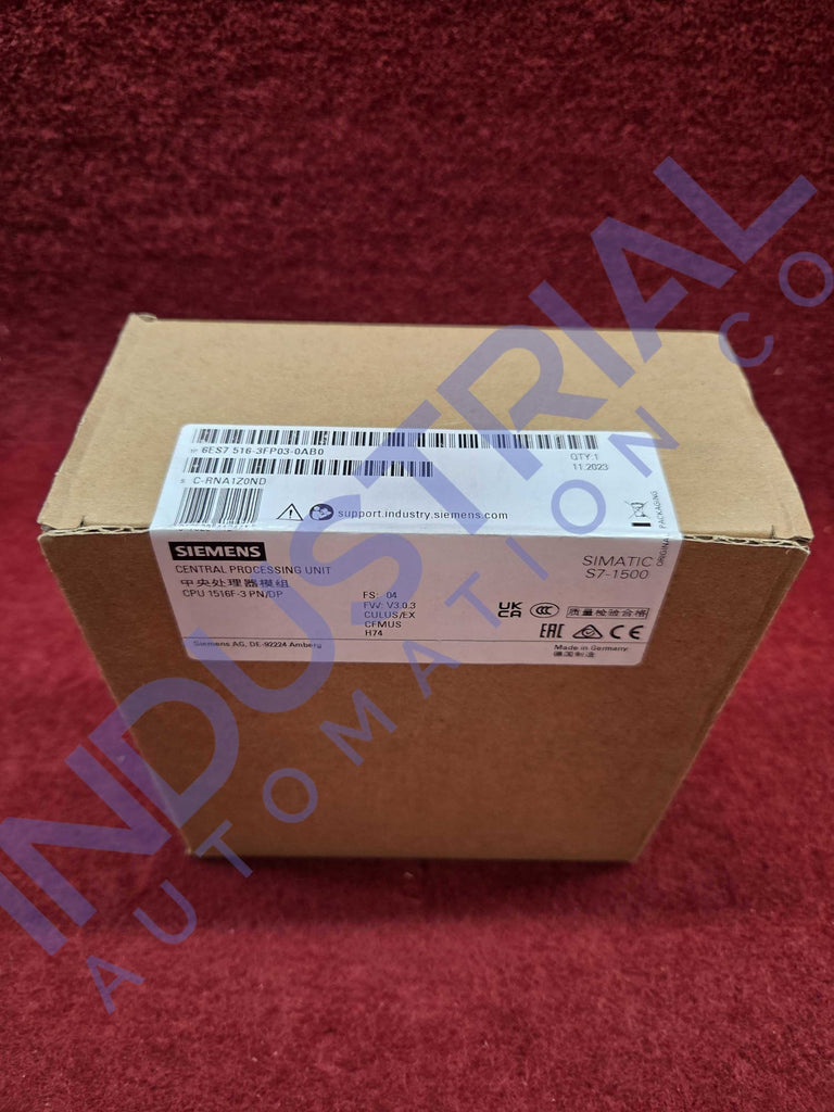 Siemens 6ES7516-3FP03-0AB0 - New - Business & Industrial