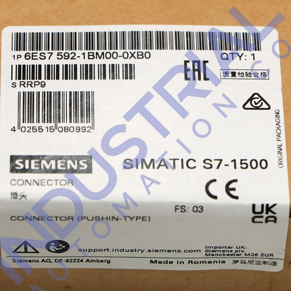 Siemens 6ES7592-1BM00-0XB0 Business & Industrial