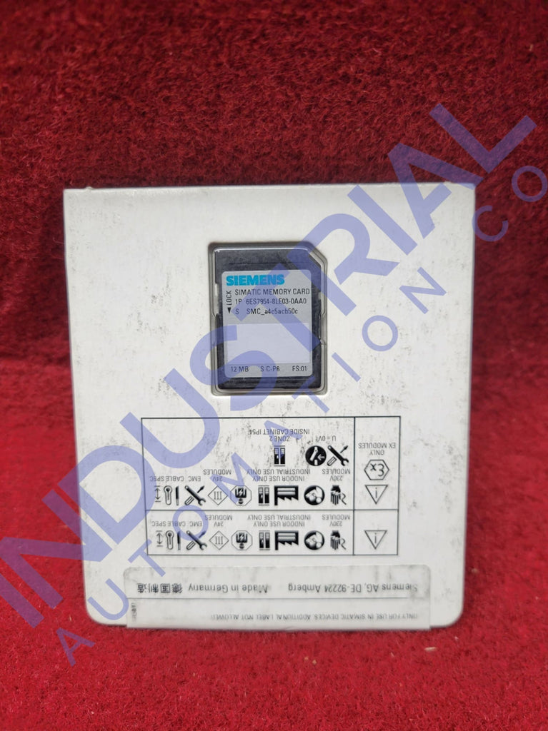 Siemens 6ES7954-8LE03-0AA0 New Business & Industrial