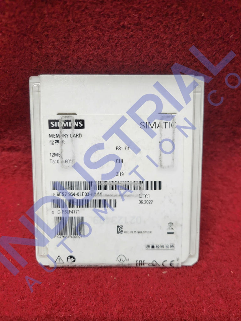 Siemens 6ES7954-8LE03-0AA0 New Business & Industrial