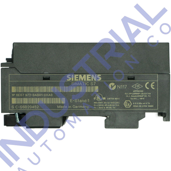 Siemens 6ES7972-0AB01-0XA0 - New Open Box